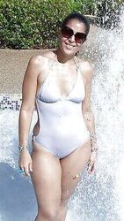 Bikini swimsuit brassiere plumper mature clad teenager immense knockers