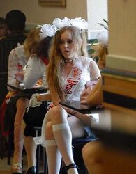 Rus ero school dolls outdoor
