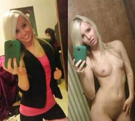 Clothed stripped bevy