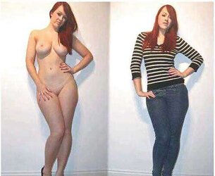 Clothed stripped bevy