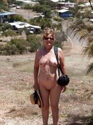 Nudist in advanced age