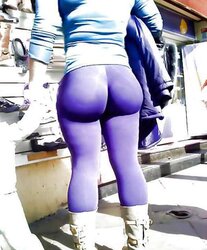 Yam-Sized white culos dressed