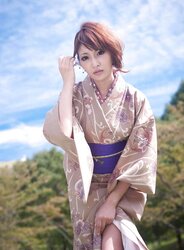 Kimono Japanese Teenager Kirara Asuka