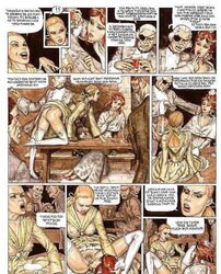 Erotic Comic Art 9 - The Troubles of Janice (trio) c.