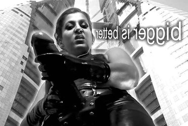 Female Dom strapon cuckold sissy ultra fetish abasement art