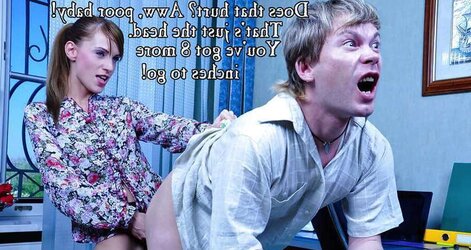 Caption Blackmail Strapon