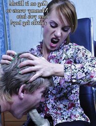 Caption Blackmail Strapon