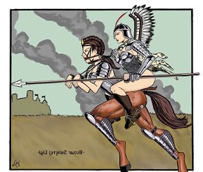 Horse Femmes in Art