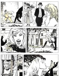 Erotic Comic Art two - MANARA (two) - Combined Pictures