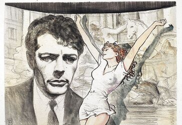 Erotic Comic Art two - MANARA (two) - Combined Pictures