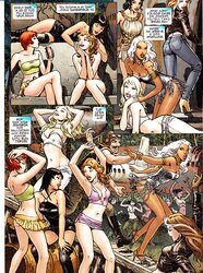 Erotic Comic Art two - MANARA (two) - Combined Pictures