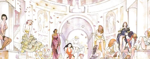 Erotic Comic Art two - MANARA (two) - Combined Pictures