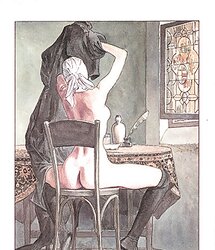 Erotic Comic Art two - MANARA (two) - Combined Pictures