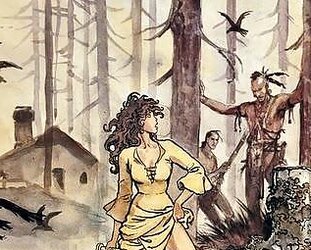 Erotic Comic Art two - MANARA (two) - Combined Pictures