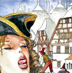 Erotic Comic Art two - MANARA (two) - Combined Pictures
