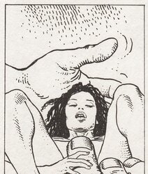 Erotic Comic Art two - MANARA (two) - Combined Pictures