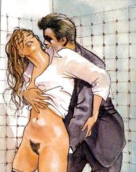Erotic Comic Art two - MANARA (two) - Combined Pictures