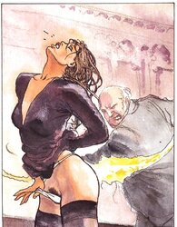 Erotic Comic Art two - MANARA (two) - Combined Pictures