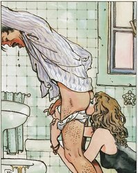 Erotic Comic Art two - MANARA (two) - Combined Pictures