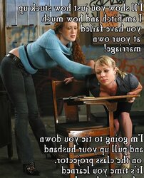 Cuckquean story Captions