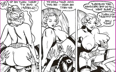 Vintage erotic drawings lezzies