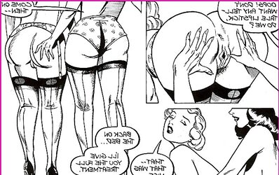 Vintage erotic drawings lezzies