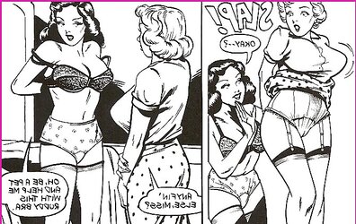 Vintage erotic drawings lezzies