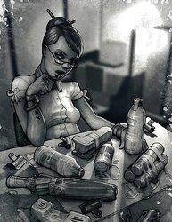 Erotic caricatures