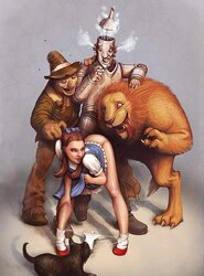 Erotic caricatures