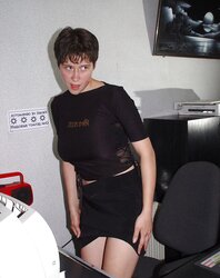 Brief hair russian Olga boned