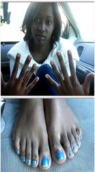 Dark-Hued Toes Magnificent Soles Fabulous Toes Pretty Soles Pretty Toes