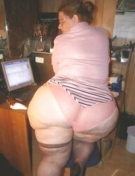 Hefty giant hefty rump
