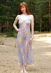 Watch through see-through super-sexy scorching sundress