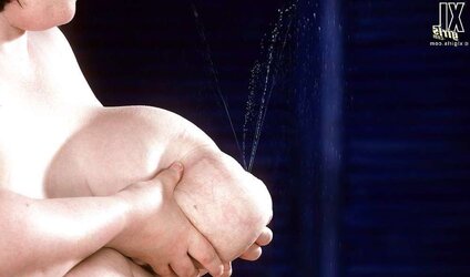 Sandra Simms - big lactating funbags