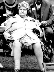 Grandma upskirt