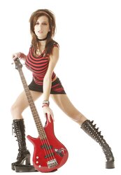 Guitar Chick With Giant Boobs - Jana Defi AKA Maria Swan - Infrequent