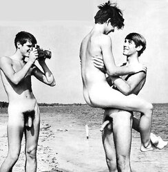 Naturist Beach - Vintage
