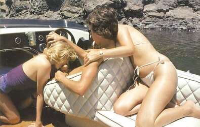 Shauna Grant in activity on a boat