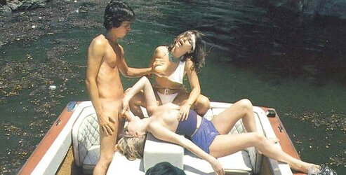 Shauna Grant in activity on a boat