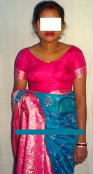 Indian wifey lurks her face