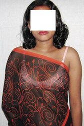 Indian wifey lurks her face