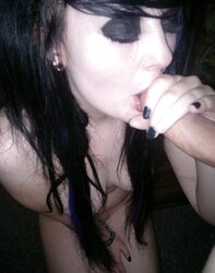 Chubby Goth Hard-Core