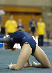 Sport femmes, pliable, upskirt and ooops