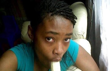 Enormous dark-hued azz