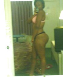 Enormous dark-hued azz
