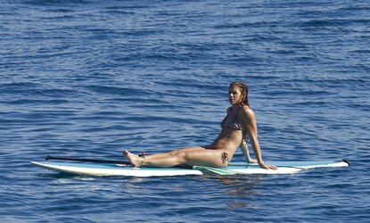 Alex Morgan bathing suit in Hawaii