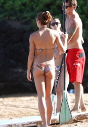 Alex Morgan bathing suit in Hawaii