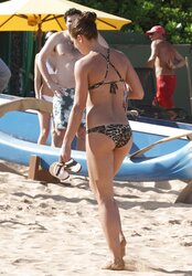 Alex Morgan bathing suit in Hawaii