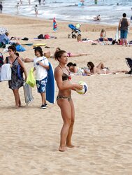 Alex Morgan bathing suit in Hawaii