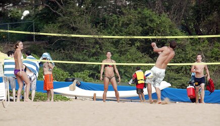 Alex Morgan bathing suit in Hawaii